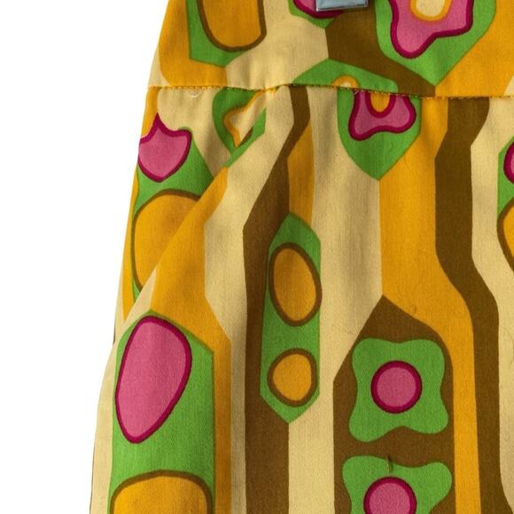 Loudmouth Sock It To Me Retro Yellow Skort Golf Mini Skirt size 6 - Picture 4 of 7